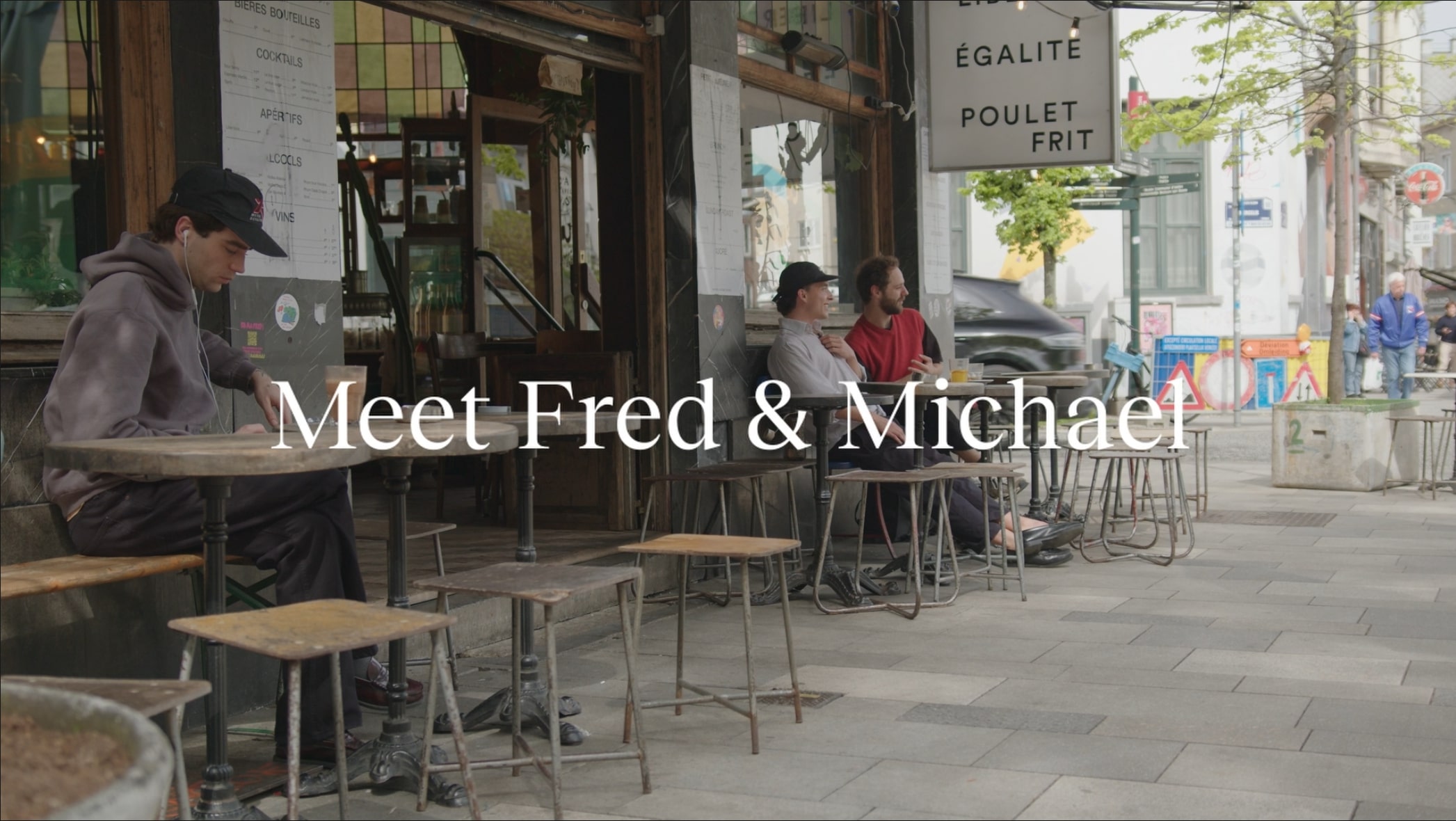 merchery ; brussels ; dop ; promotionnal ; video ; arthur bourguignon ; fred ; michael